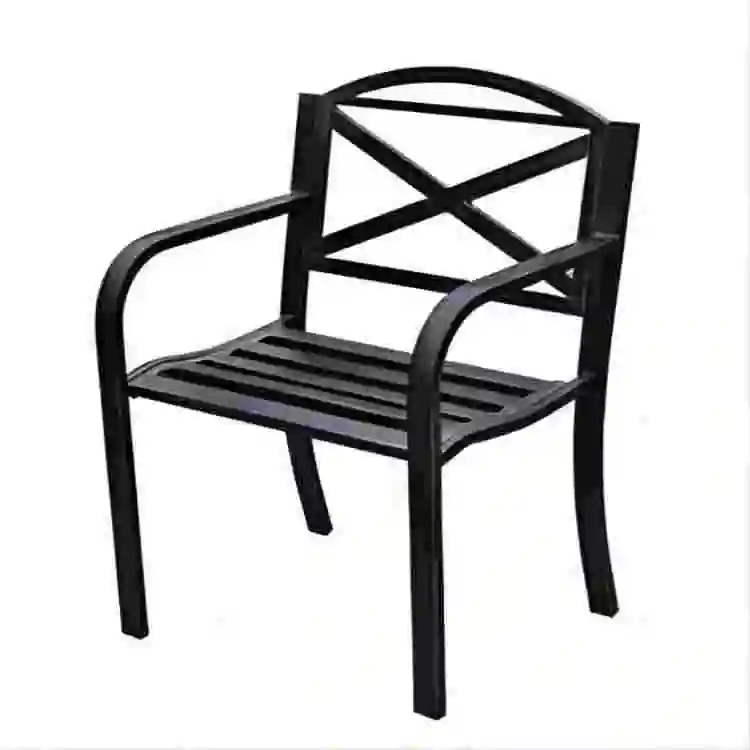 Cast Iron garden furniture with square table