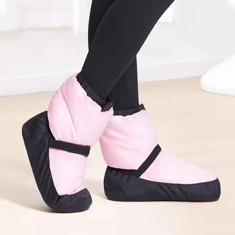 2025 NEW XC Women Winter Ballet Warm Up Booties Adults Dance Warm Shoes Ballerina Boots