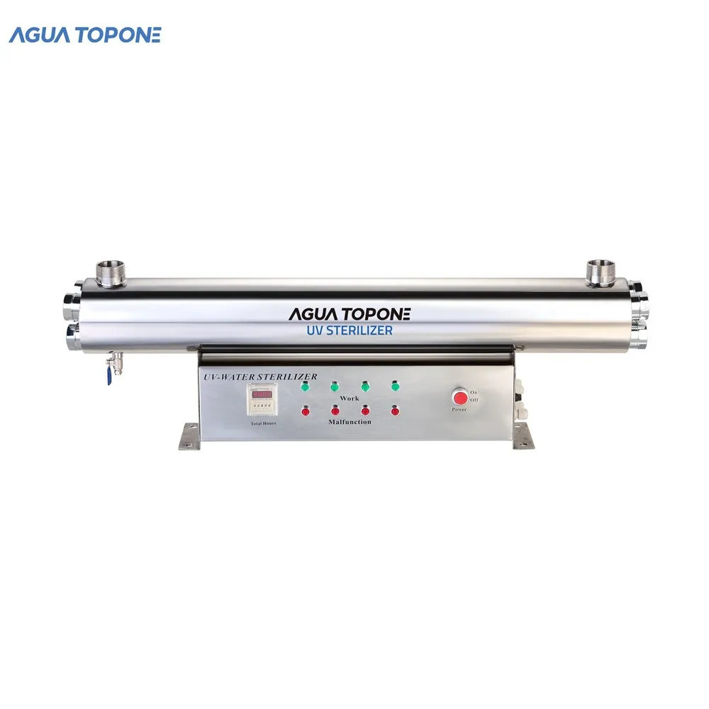 Промышленный УФ-очиститель воды AGUA TOPONE, УФ-очиститель воды, фильтр для воды, УФ-стерилизатор