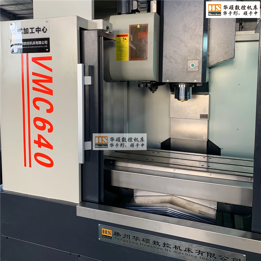 vmc640 High precision metal processing Fanuc cnc controller cnc machining center