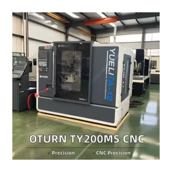 Precision Horizontal CNC Machine Tools for Shower Mixer Drilling Tapping and Milling with Fanuc Control System