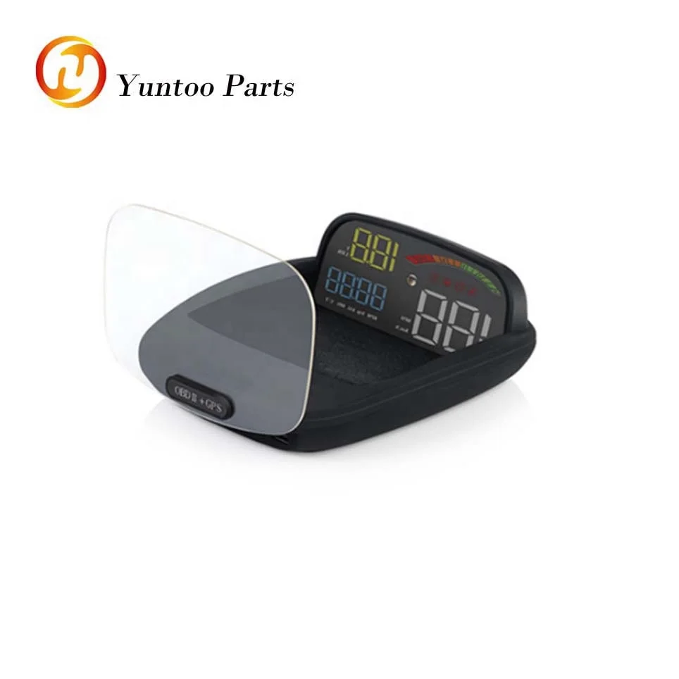 OBD2+GPS 5 inch hud big screen multi-color C800 car head up display