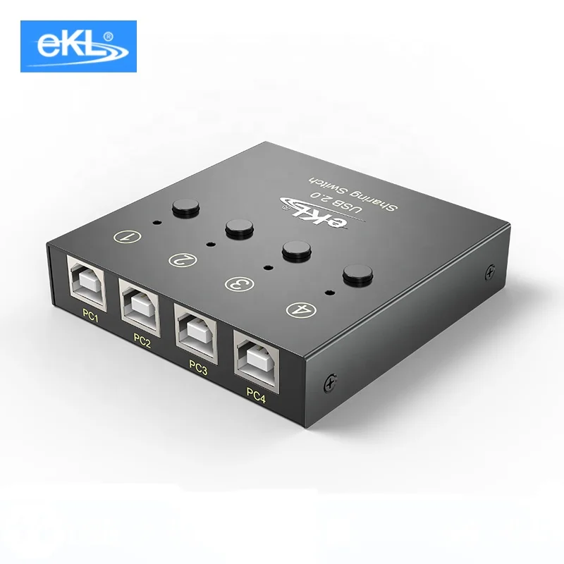  Горячая продажа Фабрика USB принтер обмен 4 порта автоматический в 1/2