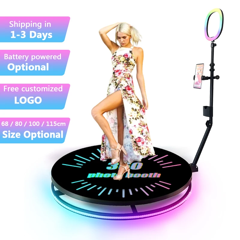 The Price Is Right 360 Photo Booth Machine Automatic Trackstar Camera 360 Degree Video Photobooth For Fireworks Party