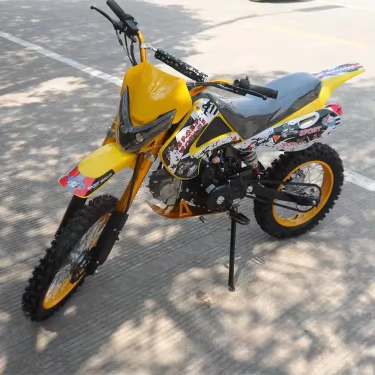 125CC 4-Stroke High-speed Mountain Gasoline Motorbike OFFroad Superbike Competitive 2Wheel Racing Dirt Bike Gas Adult Motorcycle