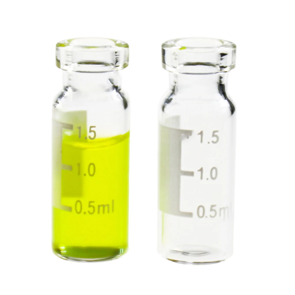 2ml Autosampler Crimp lid Glass  Hplc  Vial For Chromatography Instrument