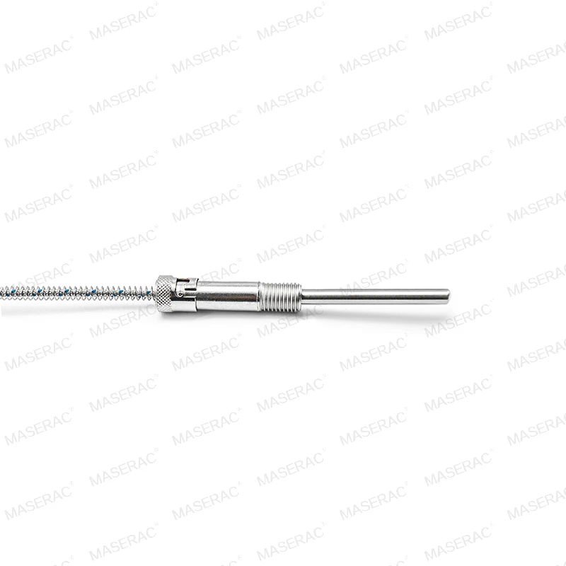 PT100 PT1000 RTD temperature sensor  threaded probe thermocouple