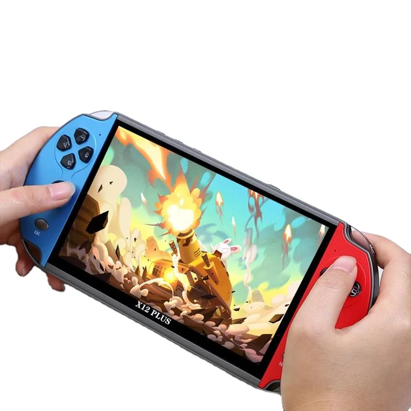 Portable handheld game console X7 5.1 inch HD screen dual joystick mini game console