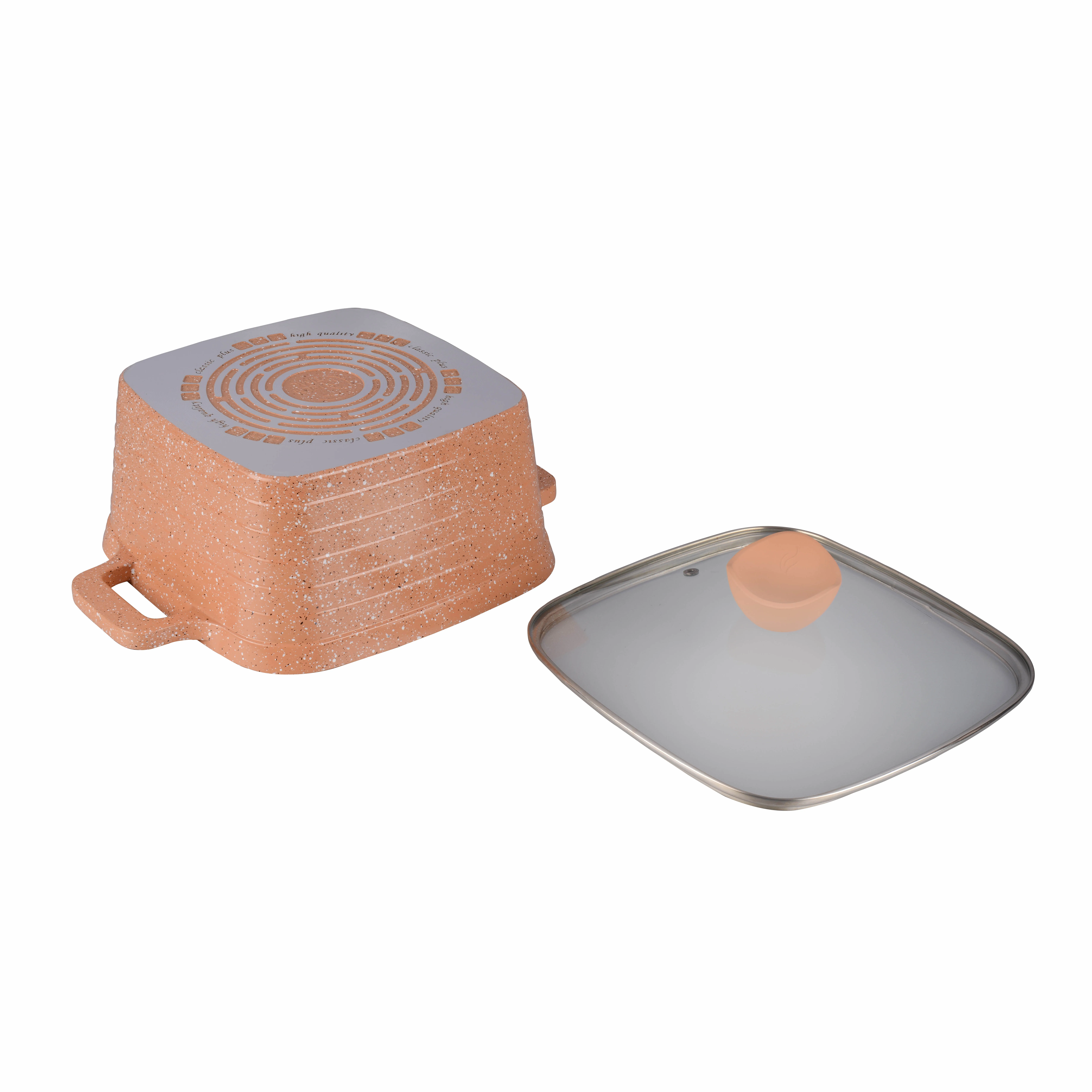 Hot Sale New Design Die Cast Aluminum Casserole