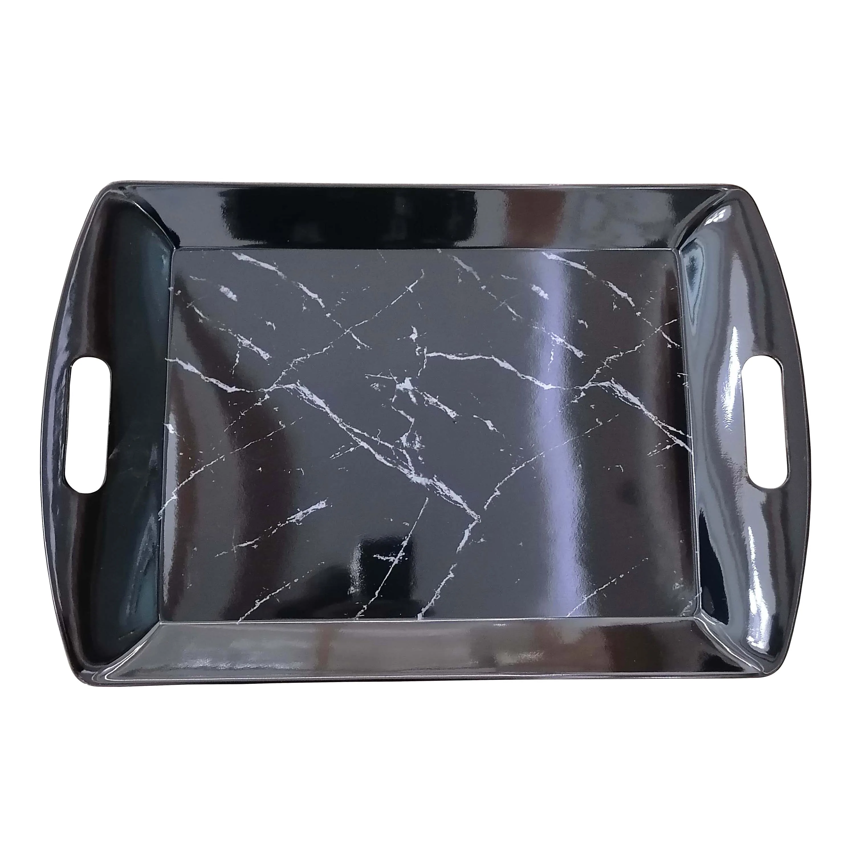 
Restaurant Custom Print Melamine Tray With Handle 