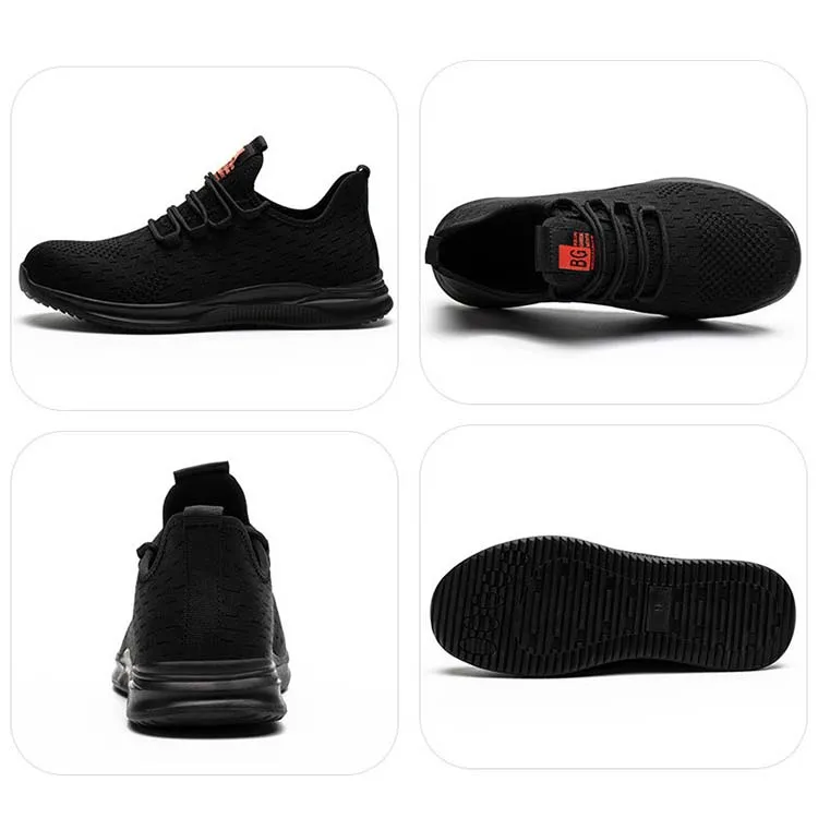 2024 American Breathable Puncture Proof Steel Toe Work Boots Construction Industry Sports Safety Shoes