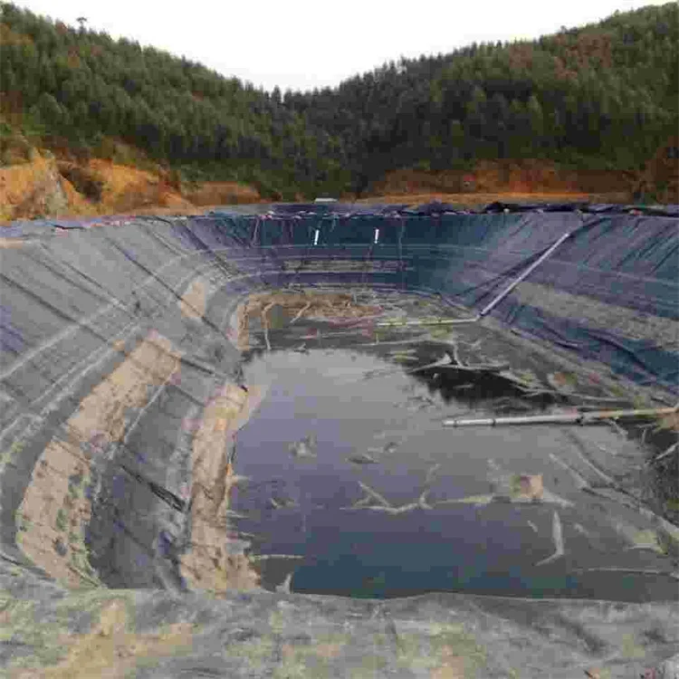 0.5mm Fish Farm Pond Liner 0.7mm Waterproof Geomembranas HDPE Liner Manufacturer 1mm Hdpe Geomembrane for Pond