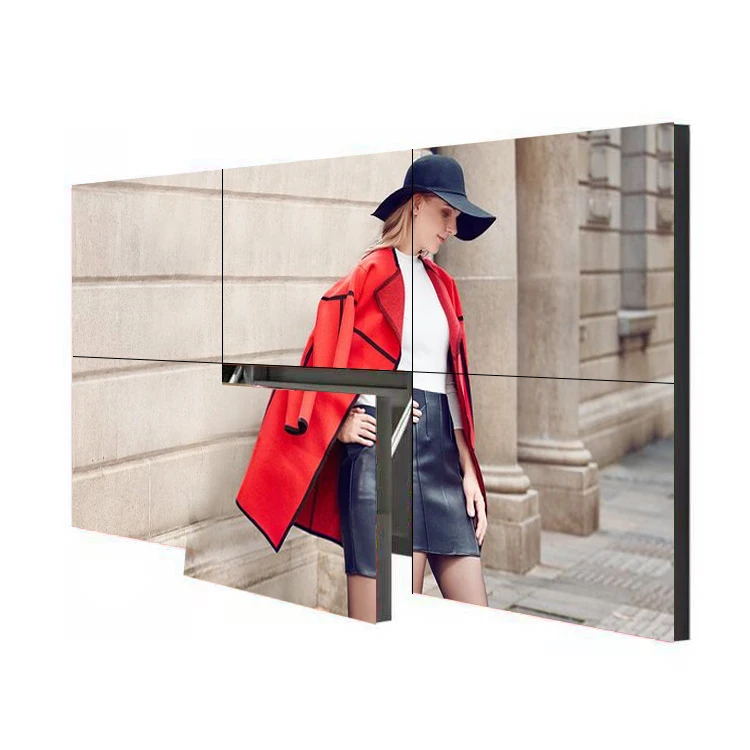 SYTON Seamless lcd video wall Ultra narrow bezel 43 49 55 65 inch 2x3 3x3 3x4 Big advertising screen