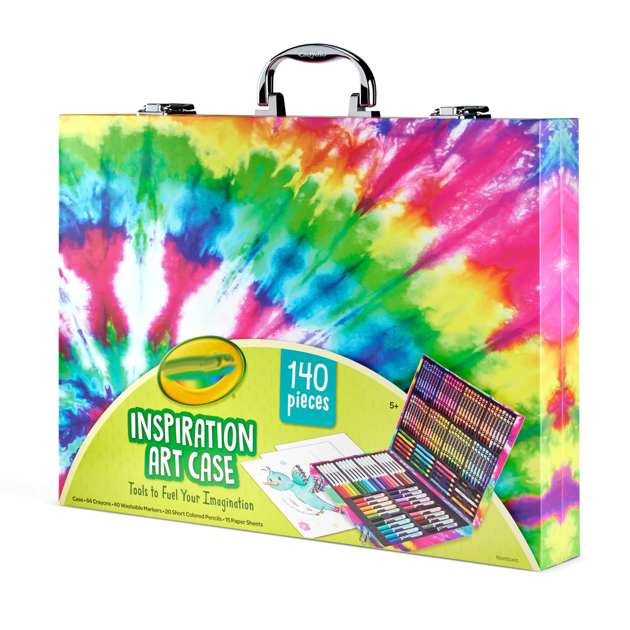 140 pcs professional Non-Toxic drawing painting art stationery kids art sets