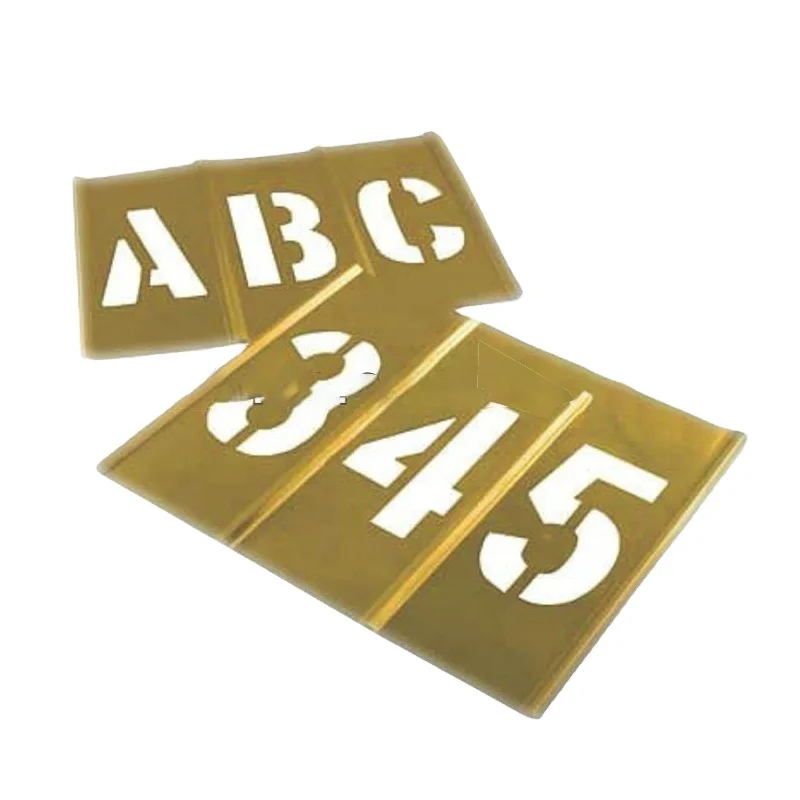 Стандартный латунный трафарет для краски