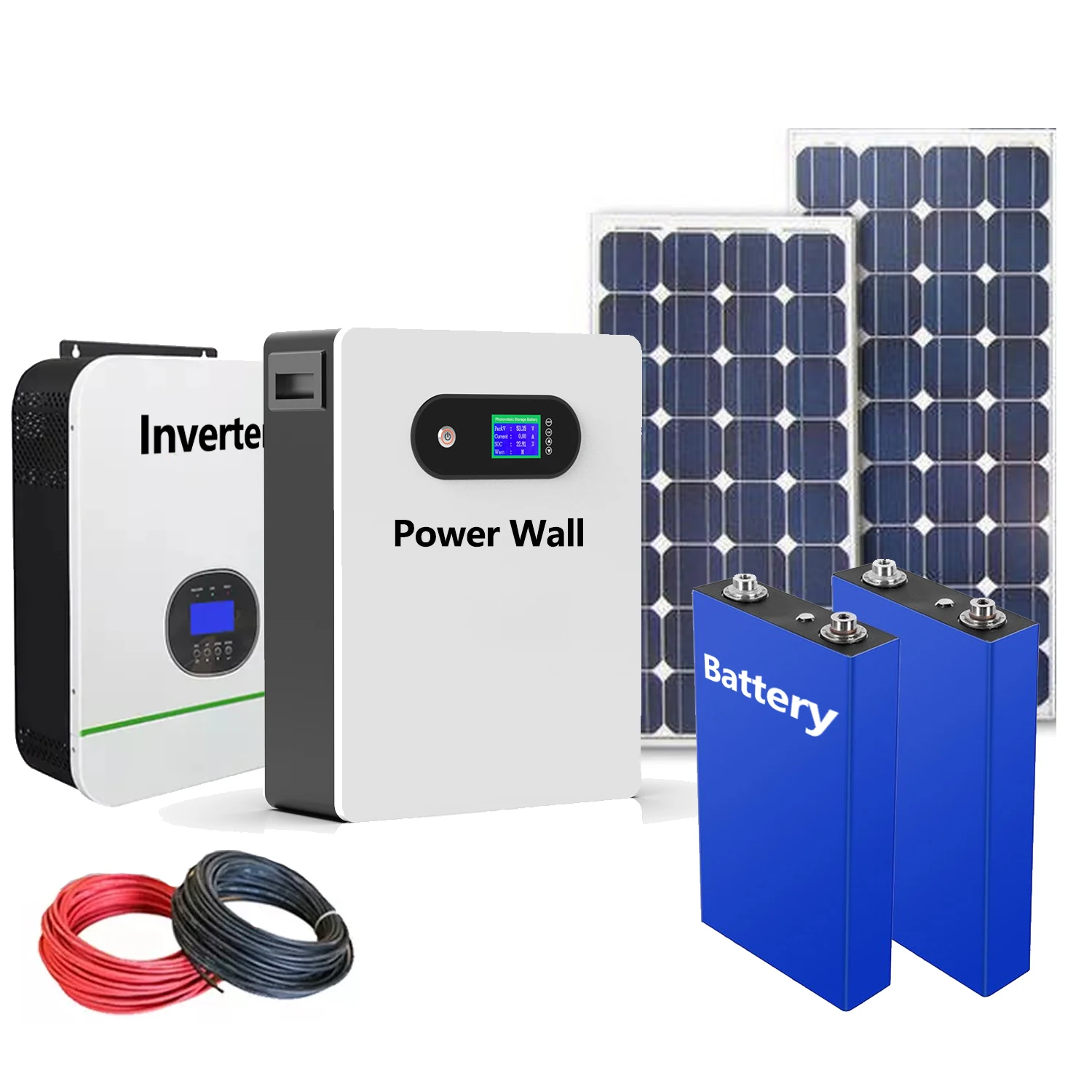 Off Gird 10 кВт 48 В 200 ач Солнечная энергия настенная батарея домашняя LiFePO4 литий-фосфатная