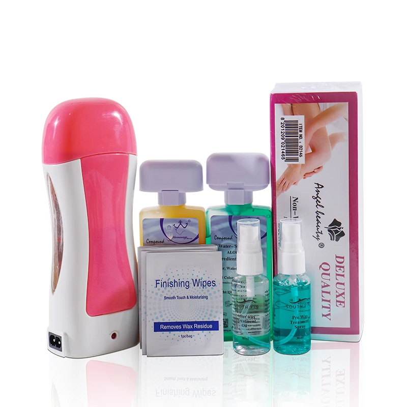best hair removal wax heater 1/6 Portable and affordable set waxing paper roller of soft wax FTZ-8
