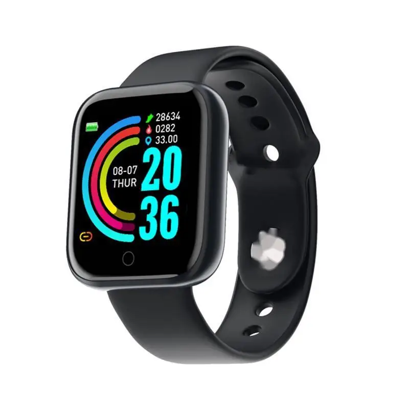 
 Лидер продаж в Китае, лучшие Смарт-часы Y68 с тонометром, наручные часы на android, спортивный браслет, фитнес-трекер, Смарт-часы D20  