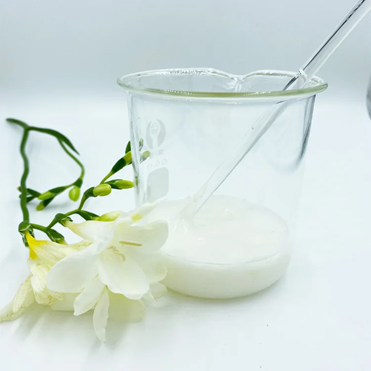 Thick Fluffy Soft Oil Essence Cationic Softener Flakes Replacement Finishing Agent for Polyester Fabric