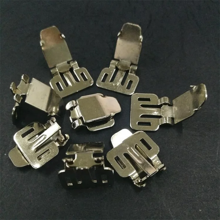 Factory direct sales manganese steel shoe buckle high elastic moveable shoe clip for sew and welding