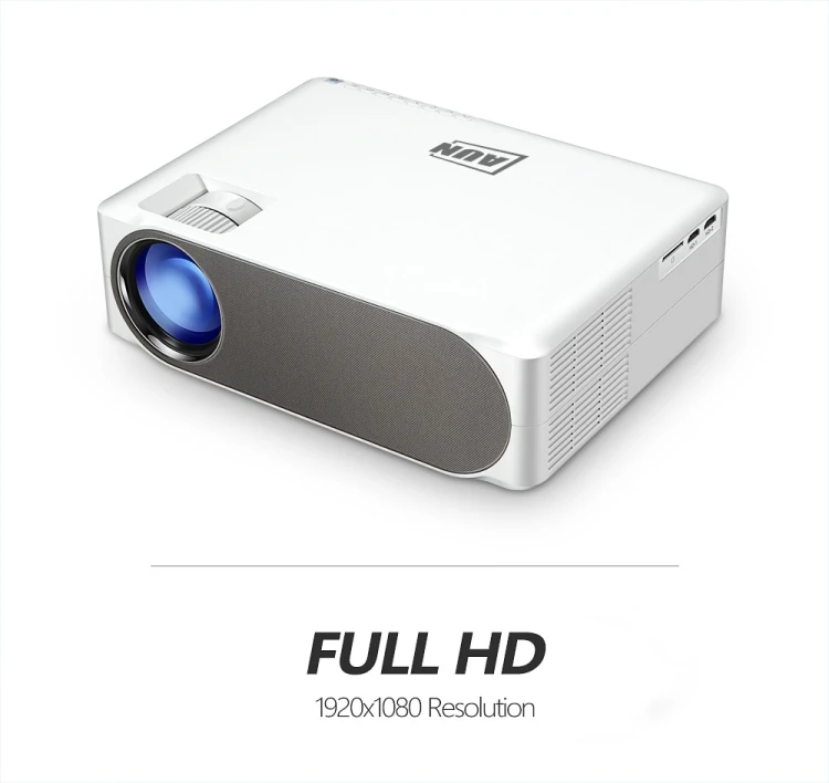 Портативный HD светодиодный проектор AUN AKEY6 5 8 дюйма 5500 лм 1920x1080P с дистанционным управлением быстрая