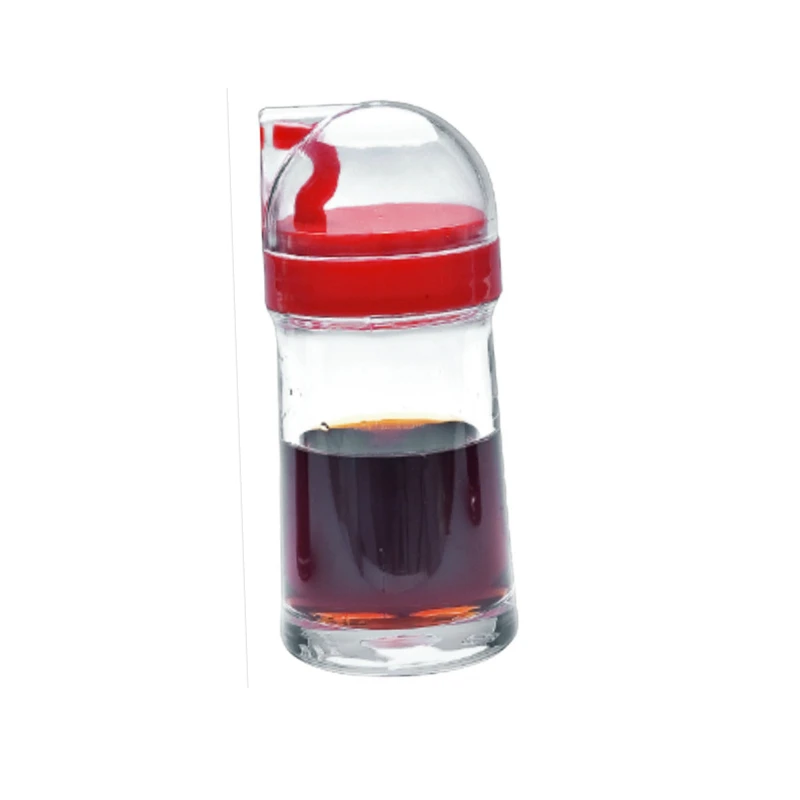 High Quality BPA Free Plastic Gravity Olive Oil & Vinegar Bottle Dispenser, Pour Soy Sauce Dispenser For Kitchen