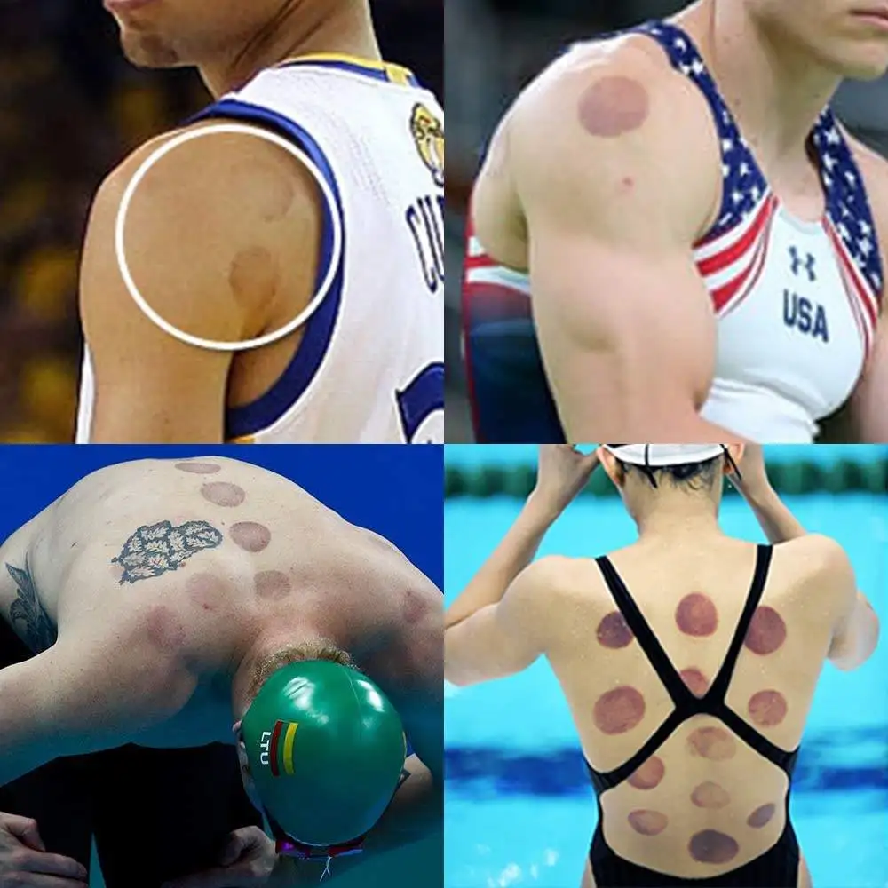 Traditional Chinese Vacuum ABS Cupping Therapy Cups 24 Body Silicone Massage Set