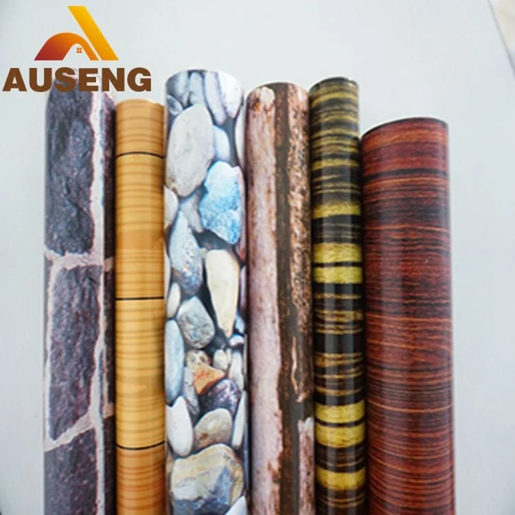 3D Marble Pattern Sticker Cover Roll Papel De Parede Autoadesivo Vinyl Sticker Roll Adhesive Wall Paper Rolls Wallpaper