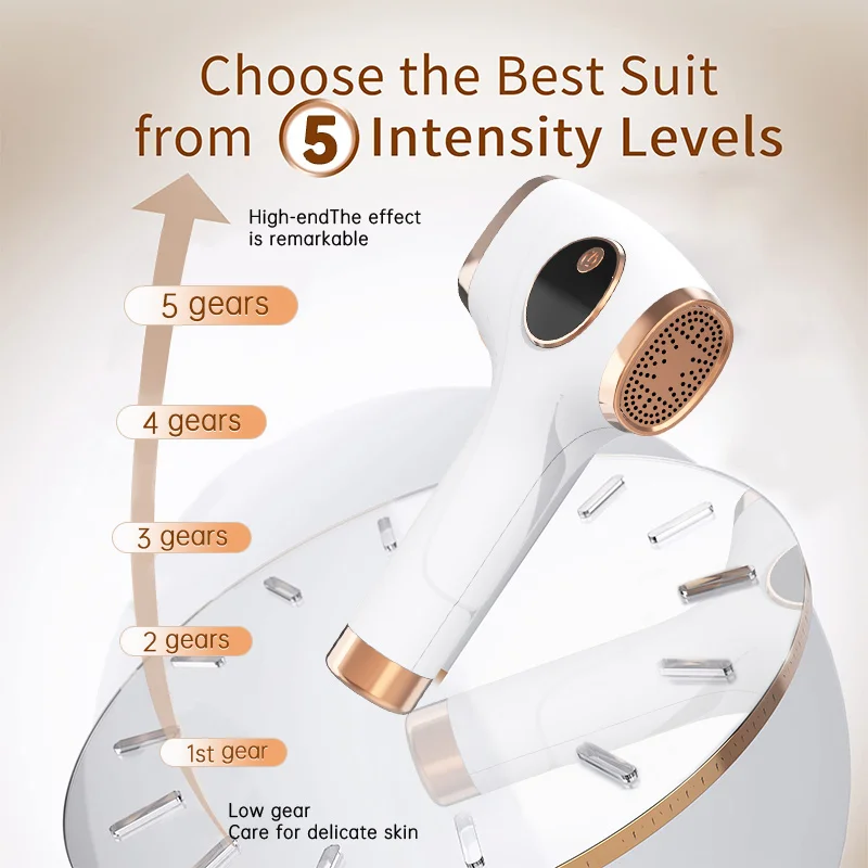 Portable Permanent Laser Hair Removal Skin Rejuvenation Machine Mini Handy Ice Cooling IPL Laser Hair Removal At Home