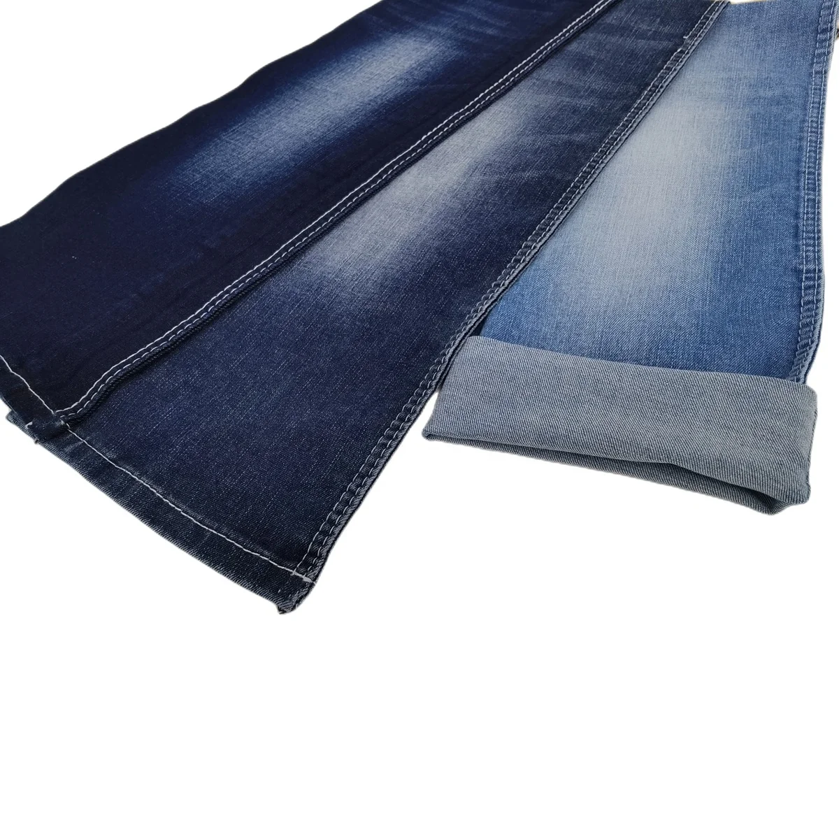 Premium Denim Fabric Manufacturer Dyed Wove Denim Fabric indigo color TR denim fabric for sale