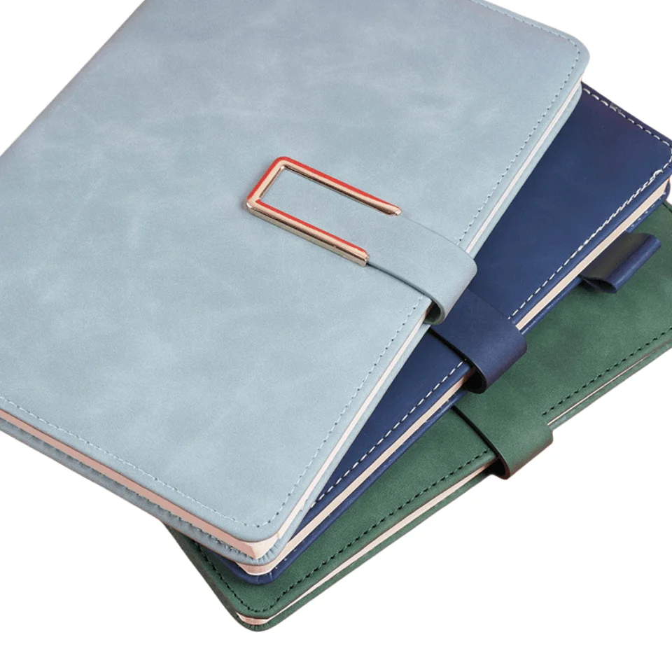Heart Lock A5 Journal Notebook Leather Notebook Material Notepad Gift Paper for School Student with Design Diary White 50 Pcs