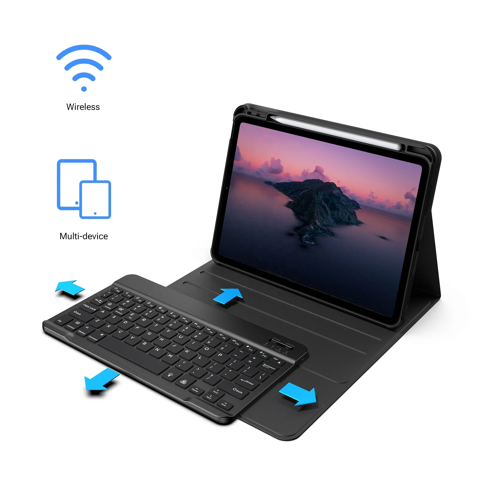 Smart Keyboard Manufacturers Pro 11 Inch 2018 Keyboard Case for iPad Air 4