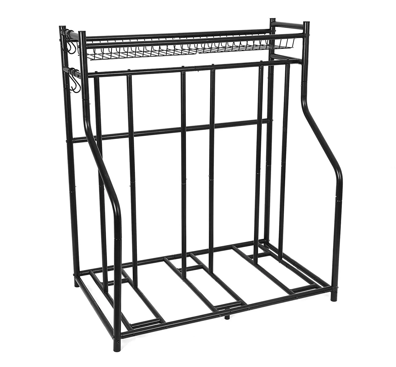 Bike Stand Rack Storage of Floor Parking Stand for 3 Bicycles and Bike Rack Garage