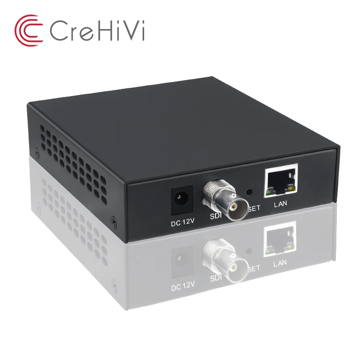 H.265 full hd resolution 1080p encoding SDI over IP Video Encoder Steamer Device