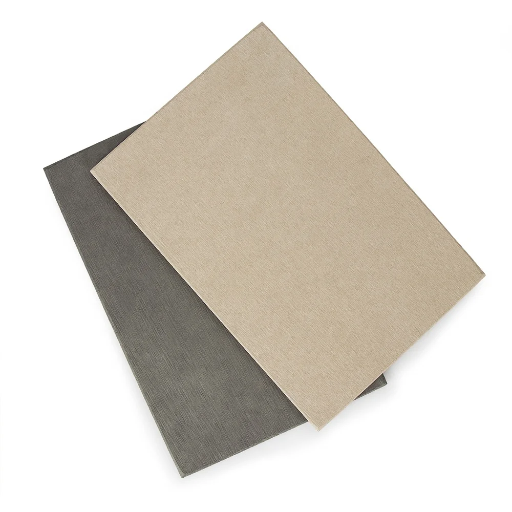 1220*2440 мм CE сертифицированный асбестовый серый текстурированный волоконно-цементный картон средней плотности, интерьерная настенная панель