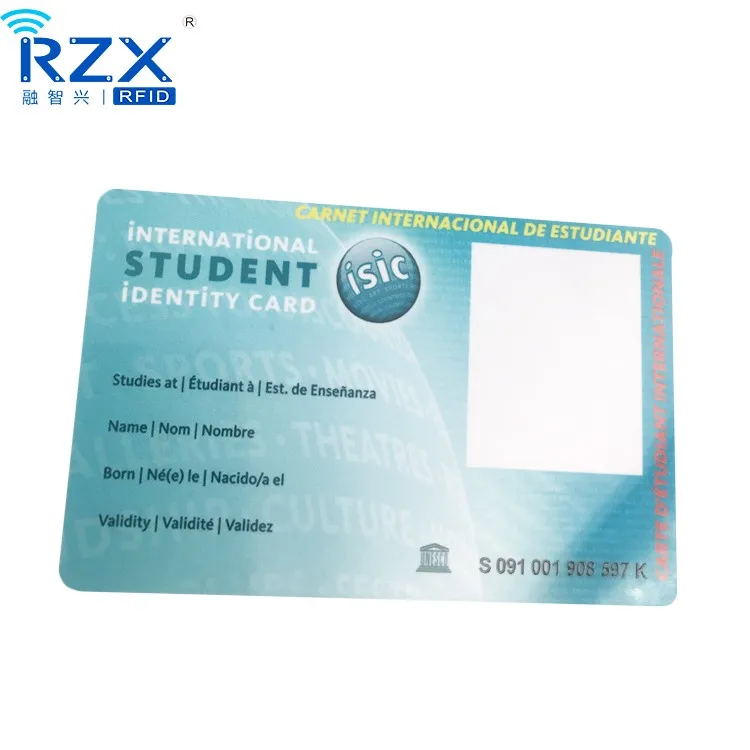 High Quality Printable PVC ID card Full Color Print Custom Blank PVC Plastic name ID Card