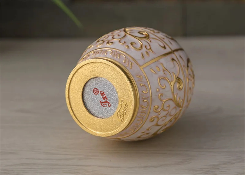 New Design Metal Vintage Automatic Toothpick Holder Zinc Alloy Metal Toothpick Box