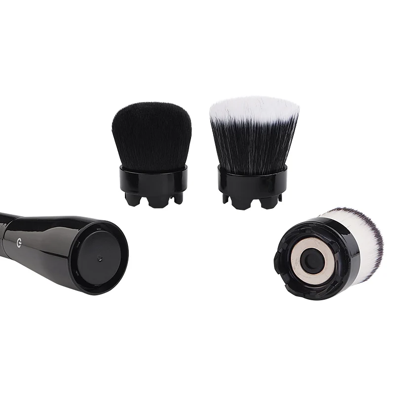 
Superior quality 3 in 1patent design rotating electric beauty instrument private label brush multifunctional makeup brush set 
