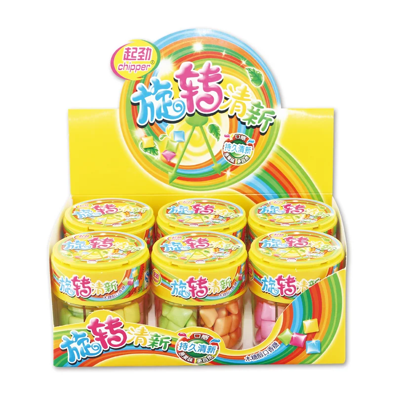 Wholesale Custom Pillow Fruit Chewing Gum in Bulk