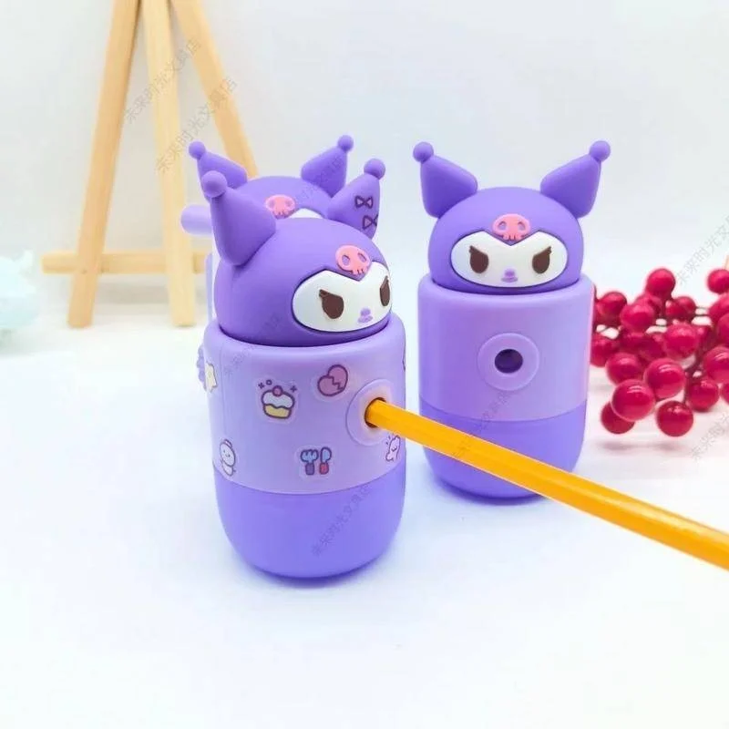 Cartoon Pencil Sharpener Anime Mechanical Pencil Sharpener Hand Crank Pencil Knife Tools