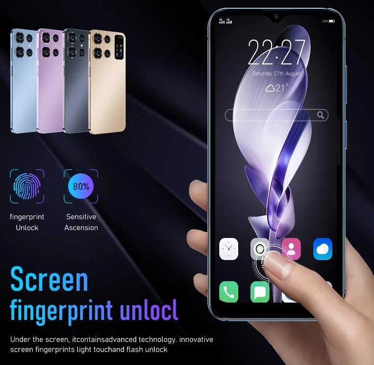 High Quality Original S24 Ultras 16GB+1TB Android Phone Dual SIM Dual Standby Unlocked Ultra Long Standby Smartphone