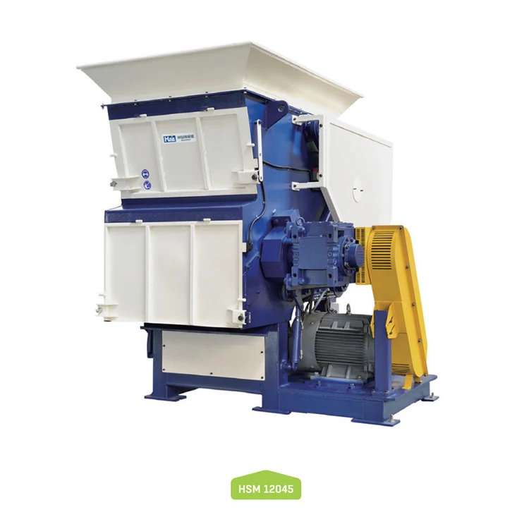 HUARE HSM12045 Power Large Scale Plastic Recycling Equipment Shredder Crushing Granulator Crusher Machine For PP PE PVC PC
