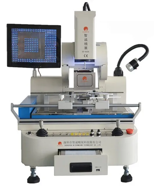 WDS800A BGA станция для ремонта микросхем материнская плата ремонт 3 нагревателей другое сварочное оборудование с автоматической системой оптического выравнивания