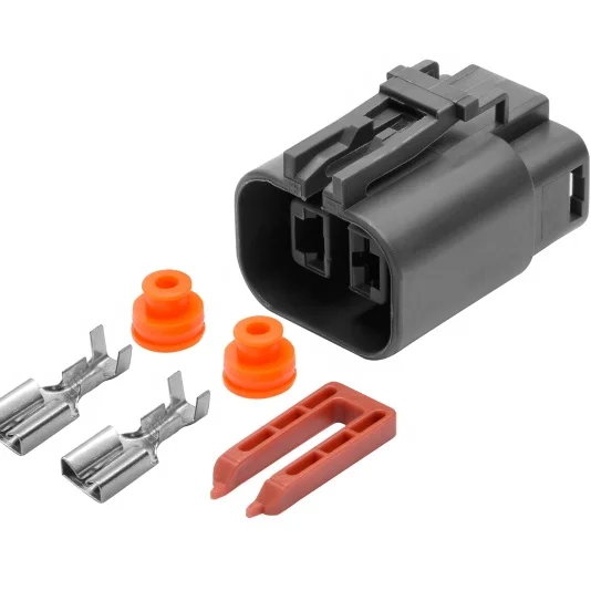 Разъем 7223622440 2-контактный водонепроницаемый к генератору для Toyota Ford Focus Mazda Mitsubishi