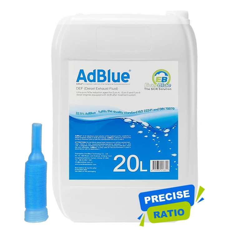 VDA certificate Ad Blue 20l DEF fluid Urea solution for trucks