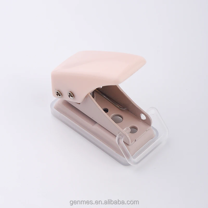Competitive Price Cute Mini Style manual Pater Hole Punch Machine Wholseasle paper punching machine