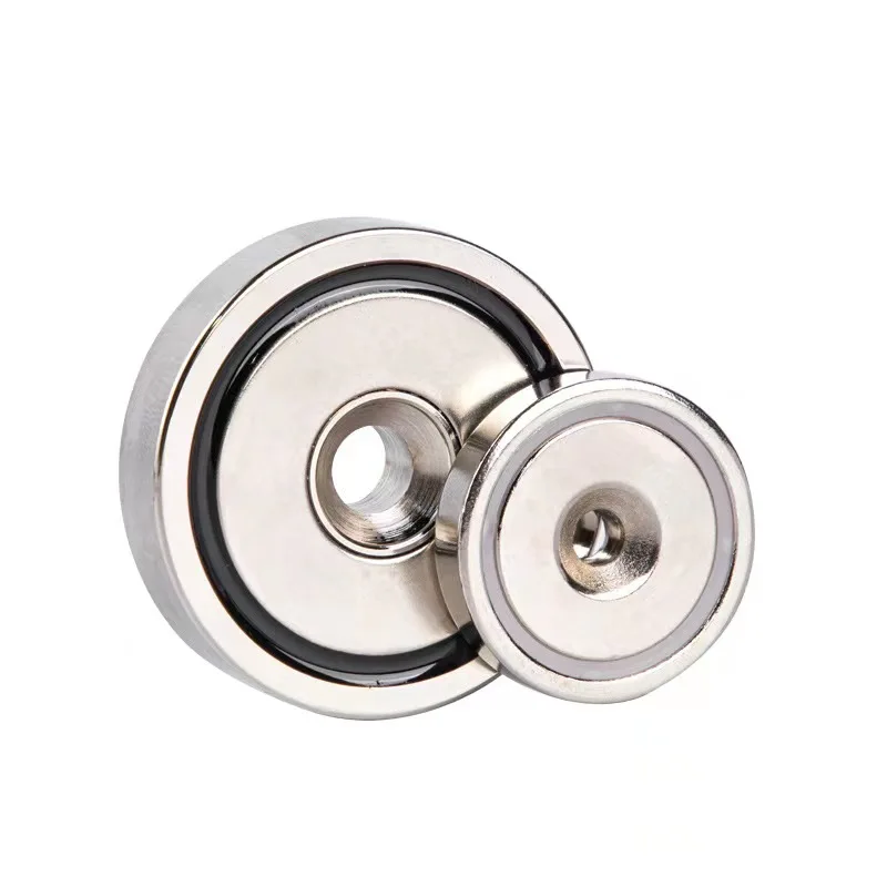 New Upgrade Super Strong Danone Set With Round Block Disc Rope Magnet For N35 Sale Neodymium Fishing Magnets