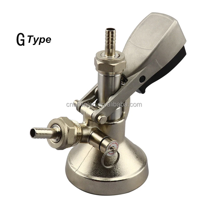 Type A D S G Beer Keg Dispenser Coupler With Valve For Beer Keg