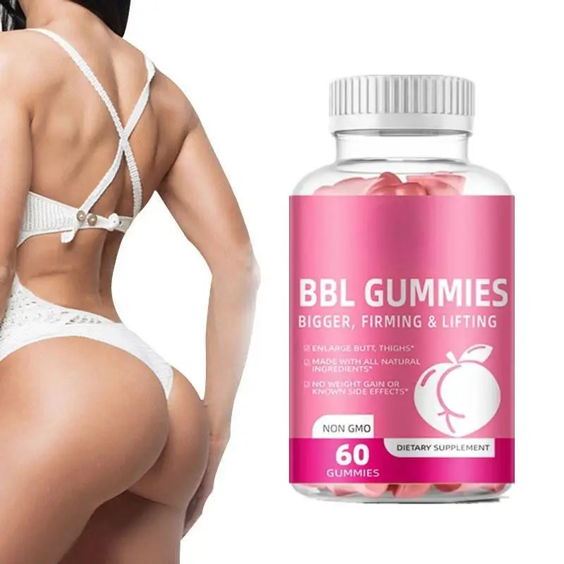 private label BBL gummies vegan butt enhancement BBL gummies grossir les fesses BBL gummies for women