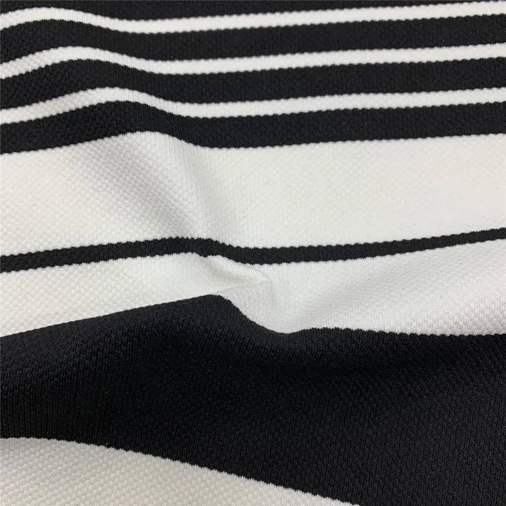 Heavy Polo Pique Fabric Ponte Roma Fabric For Shirt Rayon / Polyester Fabric